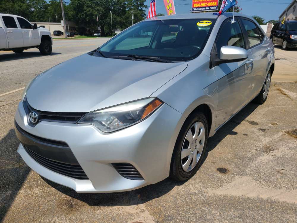 Toyota Corolla 2016 Silver