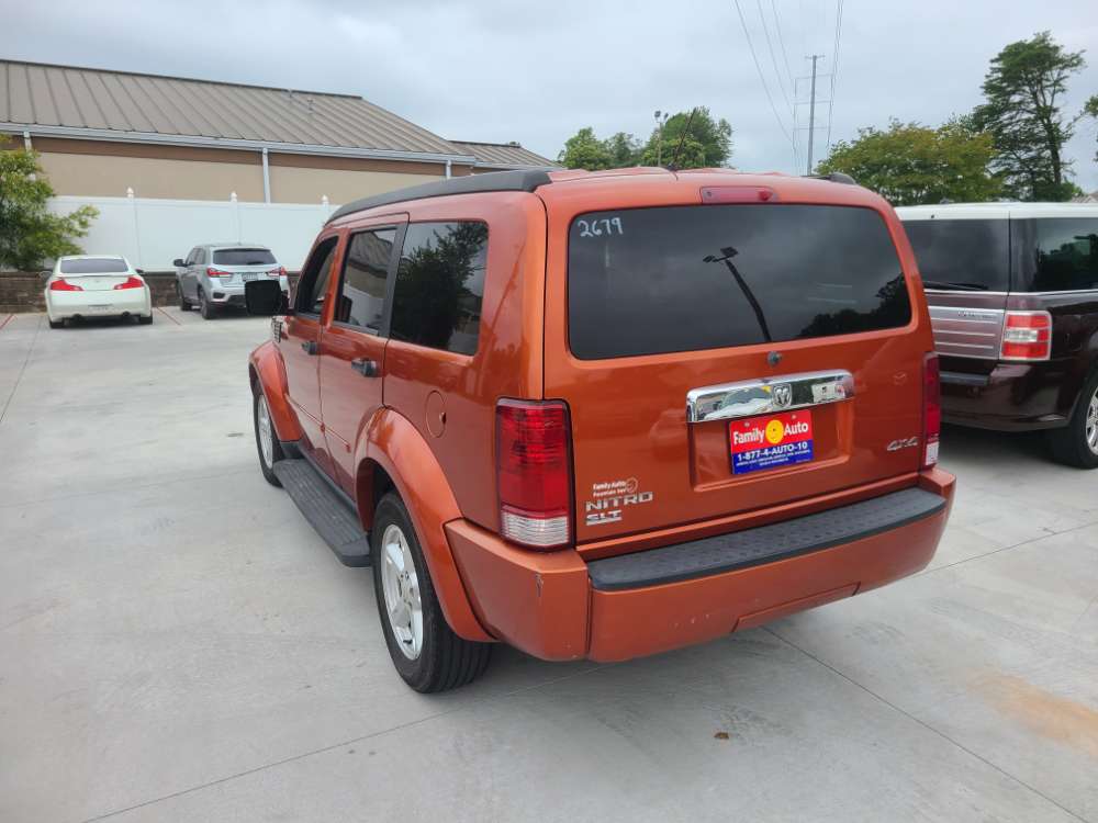 Dodge Nitro 2007 Gray/ black