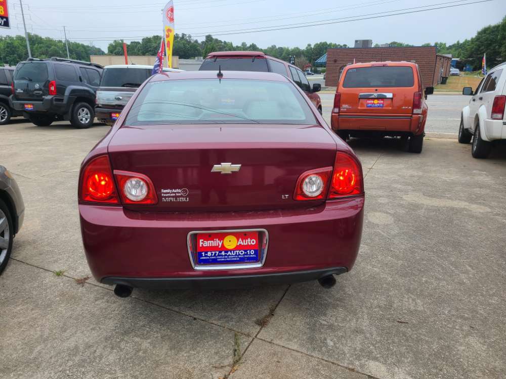 Chevrolet Malibu 2009 Red