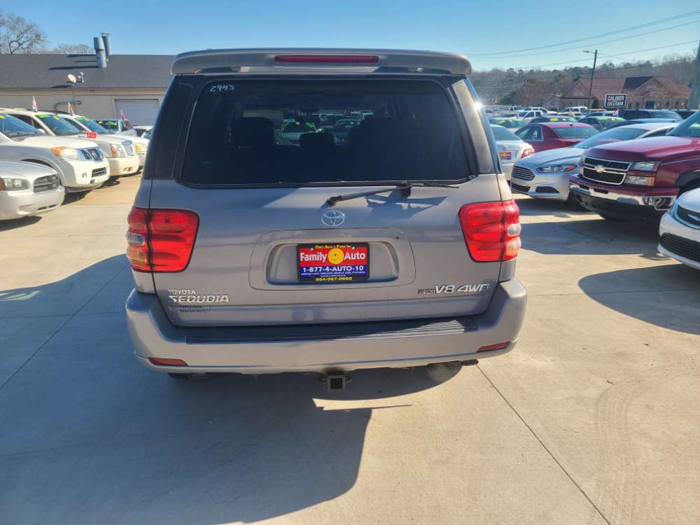 Toyota Sequoia 2001 Silver
