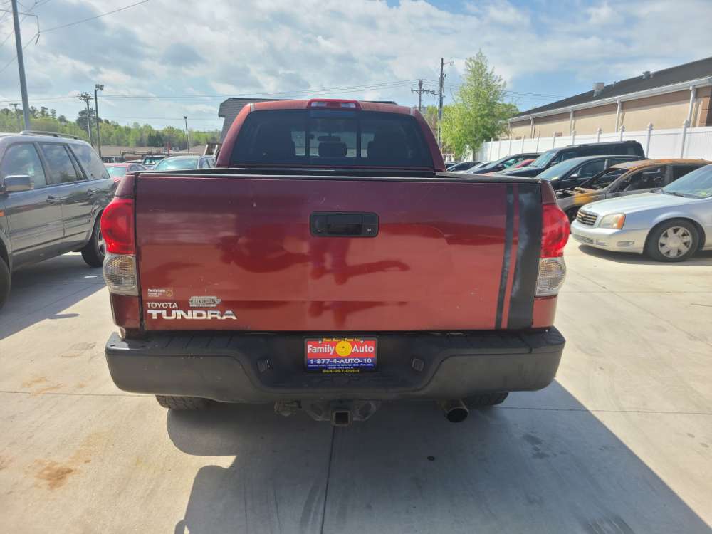Toyota Tundra 2008 Red